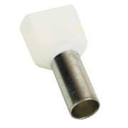 Наконечник штыревой втулочный под два провода НШвИ2 OptiKit T-Shv2-PVC- 10-14 (100шт)