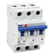 Выключатель автоматический трехполюсный 40А C 10кА AC OptiDin BM63-3C40-10-УХЛ3
