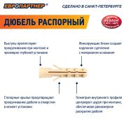 Дюбель нейлоновый PND-6 6х30мм (100шт)