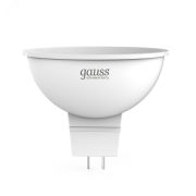 Лампа светодиодная LED 7 Вт 530 лм 3000К софит MR16 теплый GU5.3 AC 220В Elementary Gauss