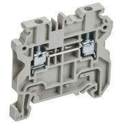 ARMAFIX Колодка клеммная CY2.5 винтовая 2,5мм2 проходная серая Ex IEK