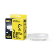 Лампа светодиодная T75 таблетка 6Вт 230В 4000К GX53 IEK