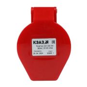 Розетка 224-32А-6h-380AC-3P+PE-IP44