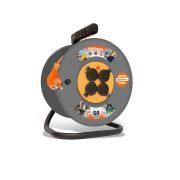 Удлинитель силовой ВЕМ-250 IP-44 с термовыключателем ПВС 3-2.5 50м