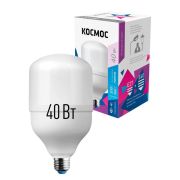 Лампа светодиодная LED 40Вт 220В Е27 D100х168 6500К дневной 3800 лм