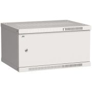 Шкаф LINEA WE 6U 600x450мм дверь металл серый