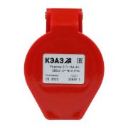 Розетка 214-16А-6h-380AC-3P+PE-IP44