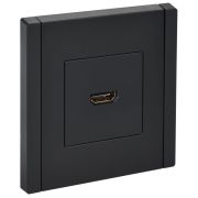 FORTE&PIANO Розетка HDMI FP140 черный IEK