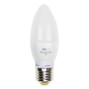 Лампа светодиодная LED 5вт E27 400Лм белый матовая свеча 230V/50Hz ECO