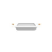 Светильник светодиодный ДВО 9 Вт 720 лм 4000К AC 220В IP20 квадрат 120х120х26мм монт разм 90х90мм Пластик Basic Gauss