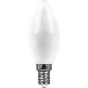 Лампа светодиодная LED 13вт Е14 белый матовая свеча