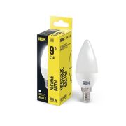 Лампа светодиодная C35 свеча 9Вт 230В 4000К E14 IEK