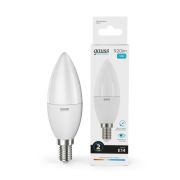 Лампа светодиодная LED 12 Вт 920 лм 4100К свеча нейтральный E14 AC 220В Elementary Gauss
