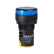 Лампа AD22DS(LED) матрица D22мм синий 230В-