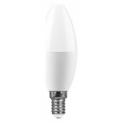 Лампа светодиодная LED 13вт E14 белый матовая свеча