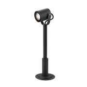 Светильник садово-парковый столб НТУ 1хGU10 AC 220В Черный IP54 90х90х475мм Алюминий ландшафтный Sonata Gauss