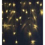 ENIB-01B Гирлянда LED Бахрома 1,8х0,5 м теплый    свет  8 режимов 220V, IP20 (100/800)