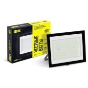 Прожектор СДО 06-150 светодиодный черный IP65 6500K IEK