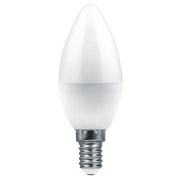 Лампа светодиодная LED 6вт Е14 белый матовая свеча Feron.PRO