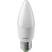 Лампа светодиодная LED 10вт Е27 дневной матовая свеча