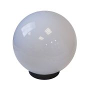 Светильник садово-парковый НТУ шар опаловый на опору/кронштейн IP44 Е27 max150Вт d400mm НТУ 01-150-401