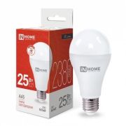 Лампа светодиодная LED-A65-VC 25Вт 230В Е27 4000К 2380Лм IN HOME