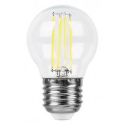 Лампа светодиодная LED 11вт Е27 белый шар FILAMENT