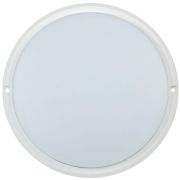 Светильник светодиодный ДПО 4004 18Вт IP54 4000K круг белый пластик IEK