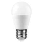 Лампа светодиодная LED 13вт Е27 белый матовый шар