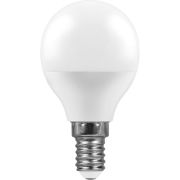 Лампа светодиодная LED 11вт Е14 теплый матовый шар