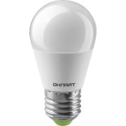 Лампа светодиодная LED 10вт Е27 белый матовый шар