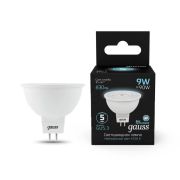 Лампа светодиодная LED 9 Вт 830 лм 4100К софит MR16 нейтральный GU5.3 AC 220В Black Gauss