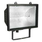 Прожектор ИО1000 галогенный черный IP54 IEK