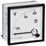 Вольтметр 600В 72х72 AC непосредственное включение Э47