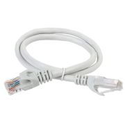 Патч-корд категория 5е UTP 0.2м LSZH серый
