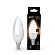 Лампа светодиодная LED 6.5 Вт 520 лм 3000К свеча теплый E14 AC 220В Black Gauss