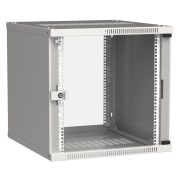 Шкаф LINEA WE 12U 600x450мм дверь стекло серый