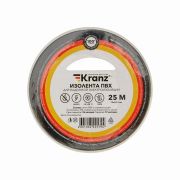 Изолента ПВХ 19 мм х 25 м, белая | KR-09-2201 | Kranz