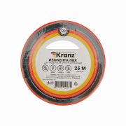 Изолента ПВХ 0.13х19 мм, 25 м, красная | KR-09-2204 | Kranz