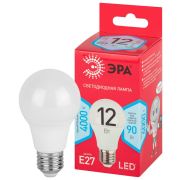 Лампа светодиодная LED A60-12W-840-E27 R (диод, груша, 12Вт, нейтр, E27) (10/100/2000) | Б0049636 | ЭРА