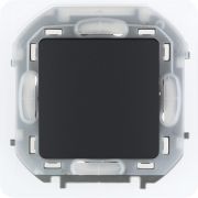 Inspiria Антрацит Переключатель проходной 1-клавишный С/У без рамки IP44 | 673673 | Legrand
