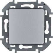 Inspiria Алюминий Выключатель 1-клавишный С/У без рамки | 673602 | Legrand