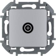 Inspiria Алюминий Розетка телевизионная TV оконечная С/У 10 дБ 5-862 мГц без рамки | 673872 | Legrand