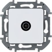 Inspiria Белый Розетка телевизионная TV оконечная С/У 10 дБ 5-862 мГц без рамки | 673870 | Legrand