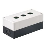 Корпус КП103 для кнопок 3места белый  | BKP10-3-K01 | IEK