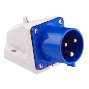 Вилка стационарная 513 2Р+РЕ 16А 220В IP44 EKF PROxima | ps-513-16-220 | EKF