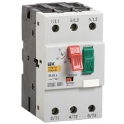 Пускатель ручной кнопочный ПРК64-40 In=40A Ir=25-40A Ue 660В | DMS22-40 | IEK