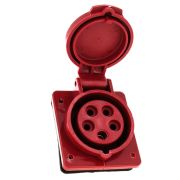 Розетка стационарная внутренняя 415 3Р+РЕ+N 16А 380В IP44 EKF PROxima | ps-415-16-380 | EKF