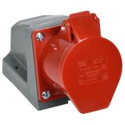 Розетка 115 стационарная 3Р+РЕ+N 16А 380В IP44  | PSR12-016-5 | IEK