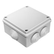 Коробка распределительная для о/п безгалогенная (HF) 100х100х50 (60шт/кор) IP55 | 40-0300 | Промрукав